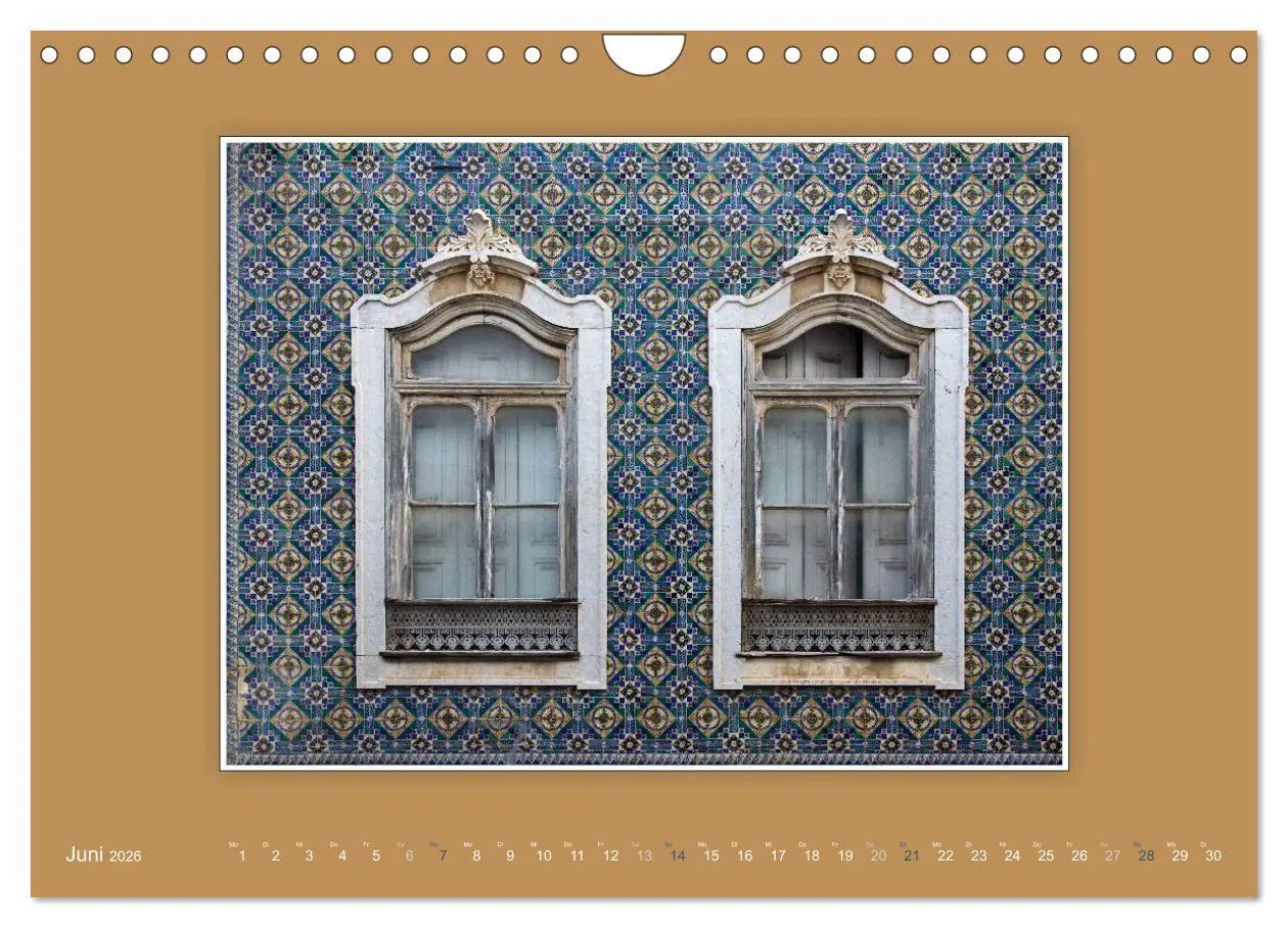 Bild: 9783516163858 | Azulejo-Fassaden in Portugal (Wandkalender 2026 DIN A4 quer),...