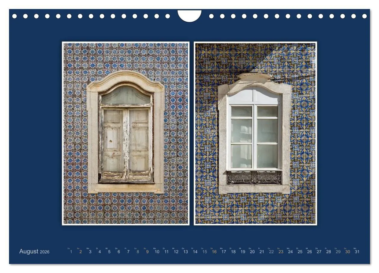 Bild: 9783516163858 | Azulejo-Fassaden in Portugal (Wandkalender 2026 DIN A4 quer),...