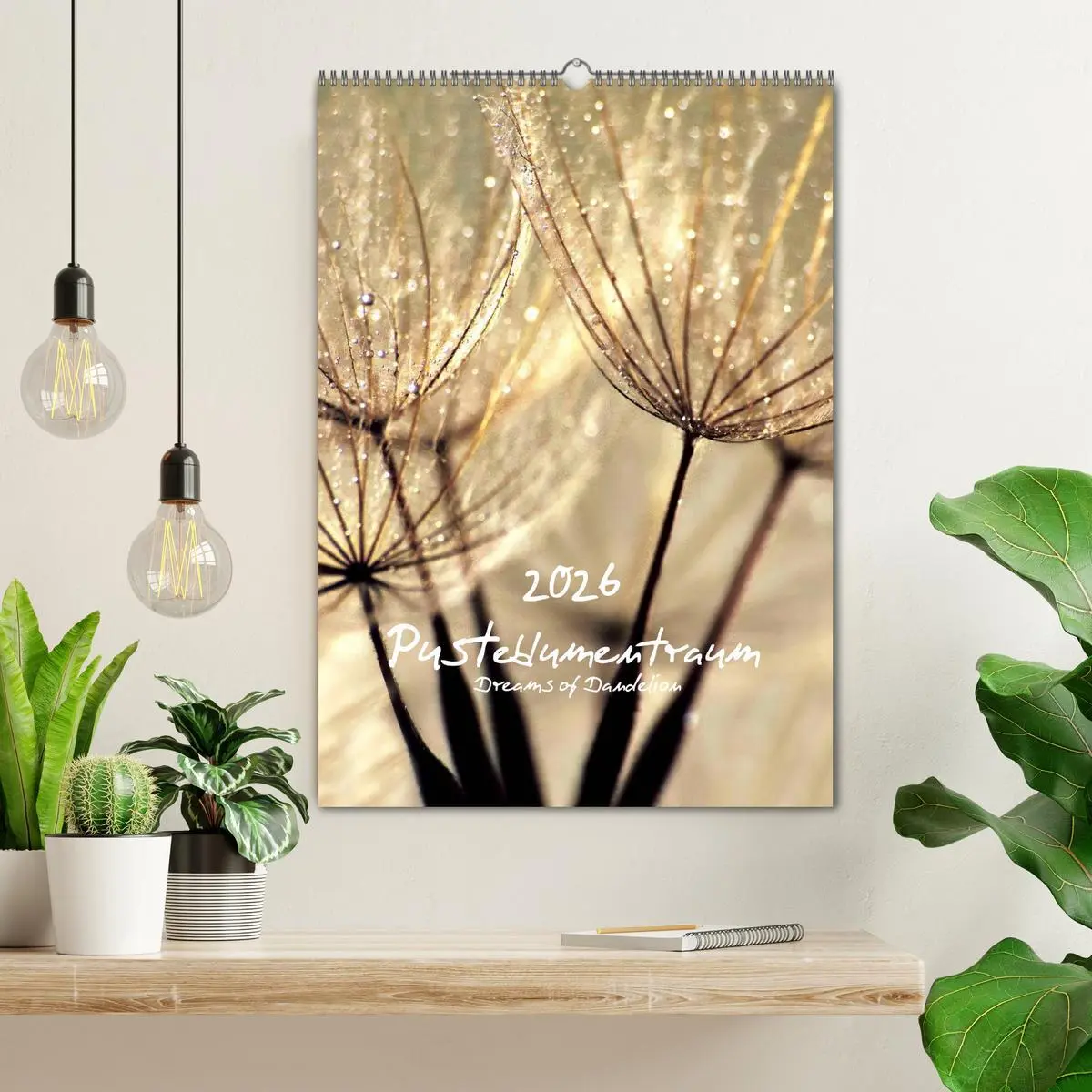 Bild: 9783516473858 | Pusteblumentraum - Dreams of Dandelion (Wandkalender 2026 DIN A2...