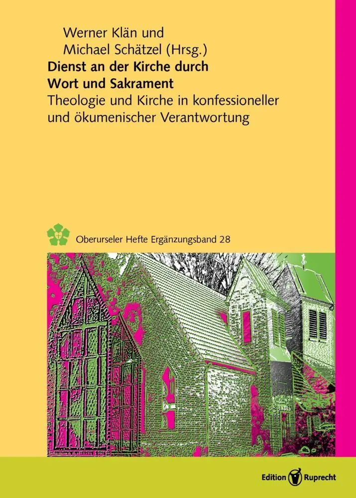 Cover: 9783846903858 | Dienst an der Kirche durch Wort und Sakrament | Werner Klän (u. a.)
