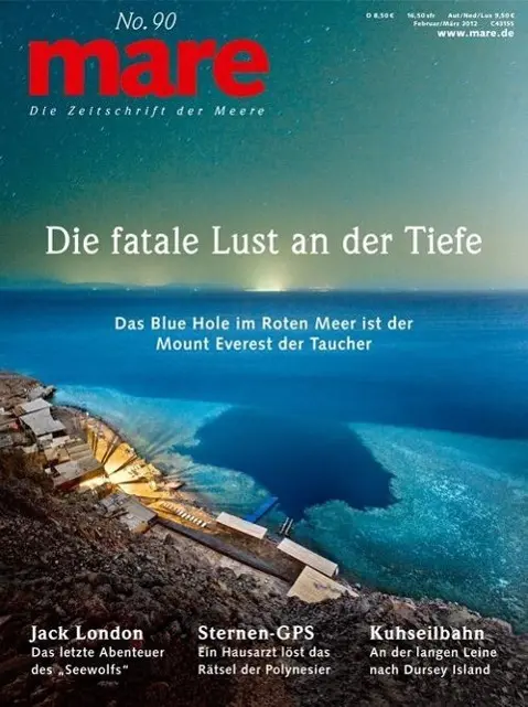 Cover: 9783936543858 | mare 90 - Blue Hole | Nikolaus Gelpke | Buch | 130 S. | Deutsch | 2012
