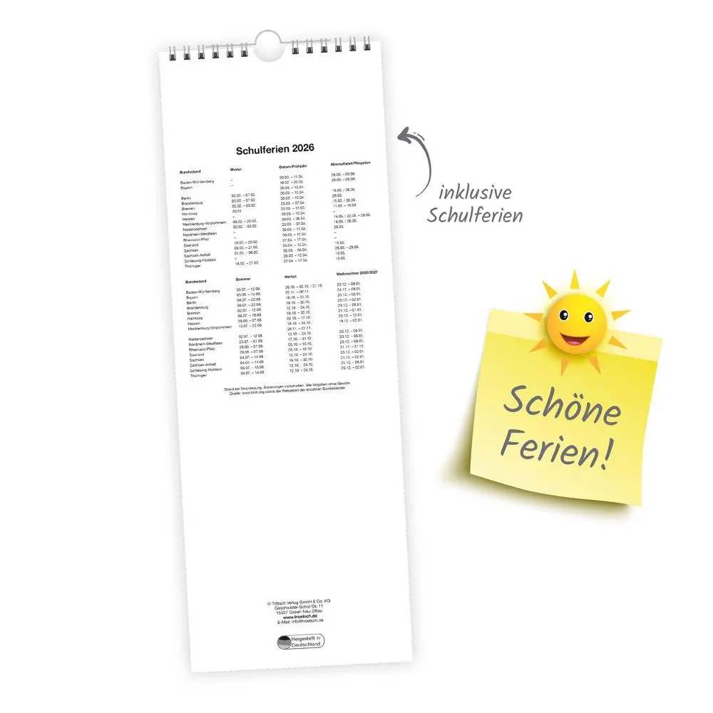 Bild: 9783988023858 | Trötsch Maxi-Streifenkalender Großvaters Gartenplaner 2026 | KG | 2026