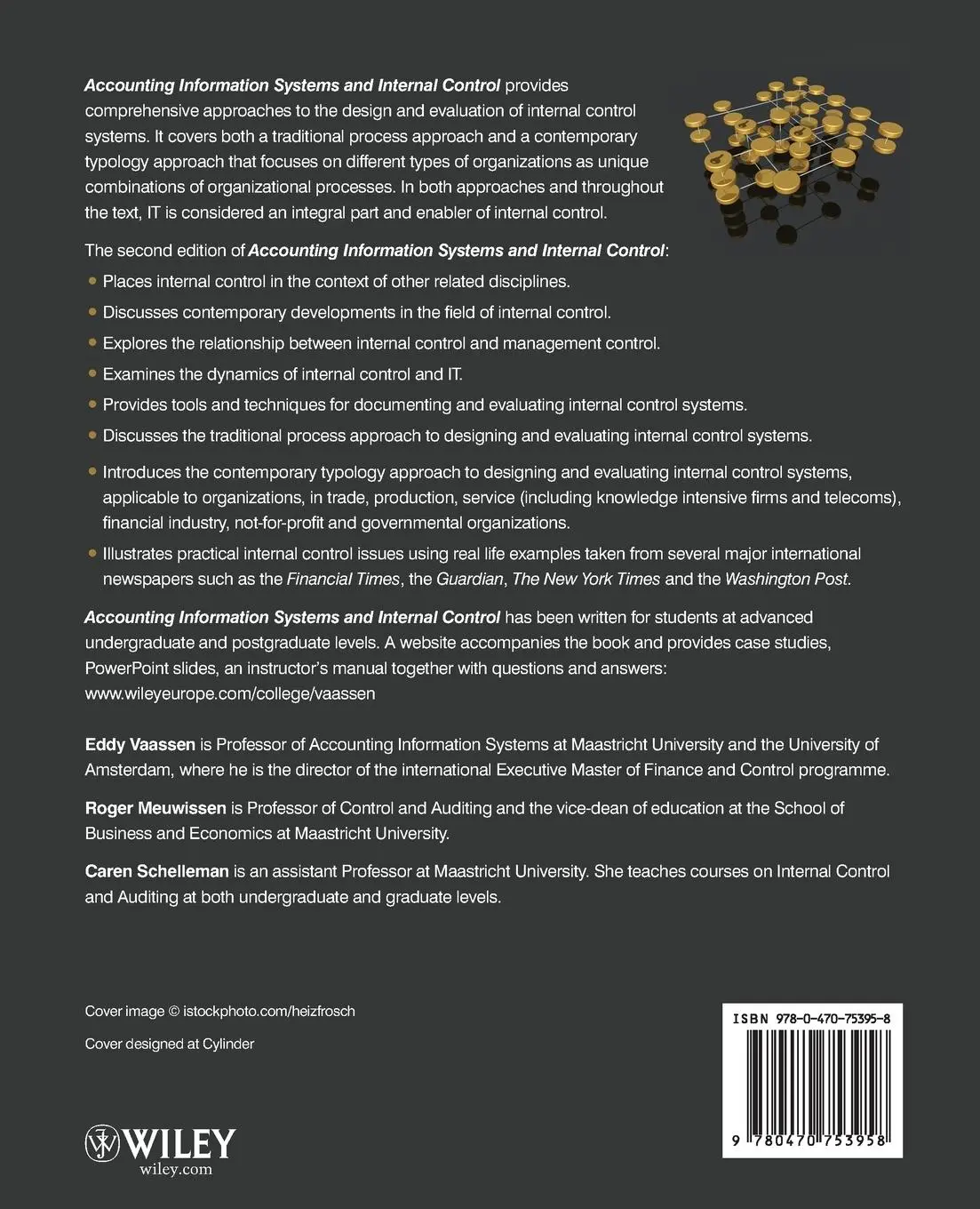Rückseite: 9780470753958 | Accounting Information Systems and Internal Control | Taschenbuch