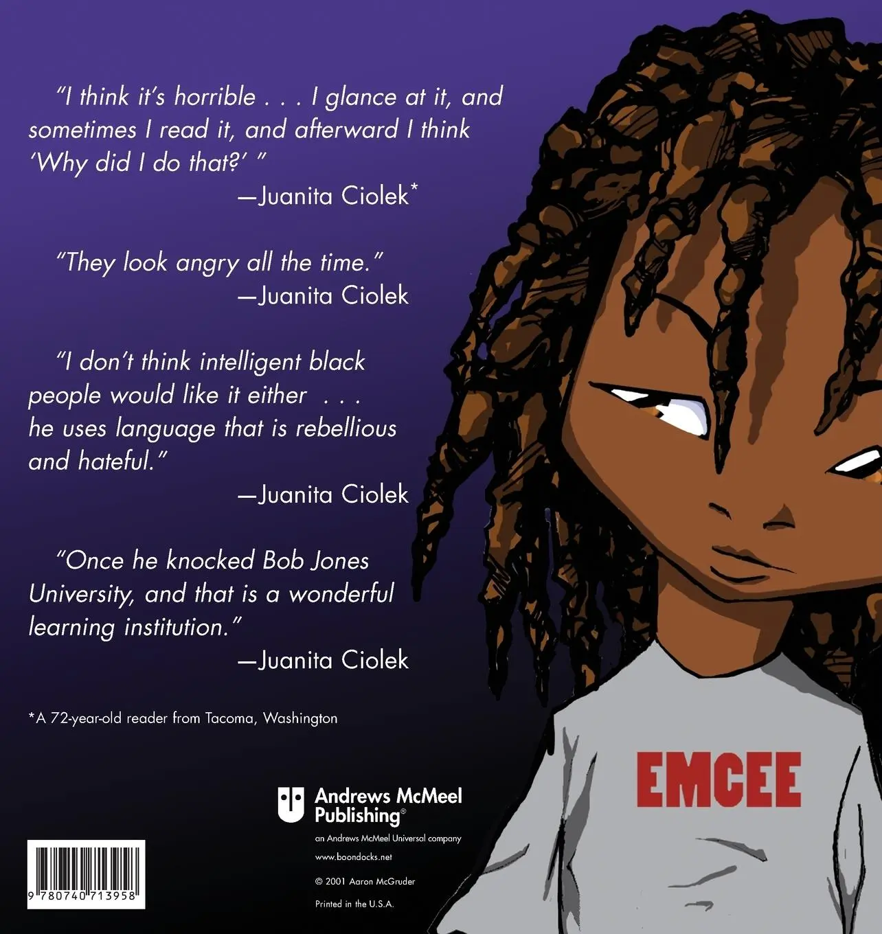 Rückseite: 9780740713958 | Fresh for '01 . . . You Suckas | Aaron McGruder | Taschenbuch | 2001