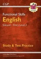 Cover: 9781789083958 | Functional Skills English: Edexcel Entry Level 3 - Study &amp; Test...