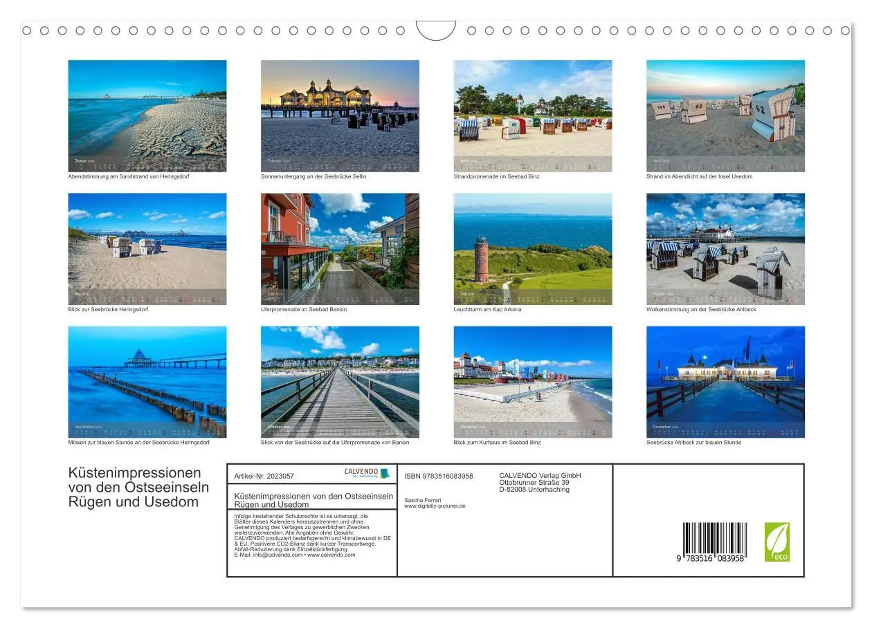 Bild: 9783516083958 | Küstenimpressionen von den Ostseeinseln Rügen und Usedom...