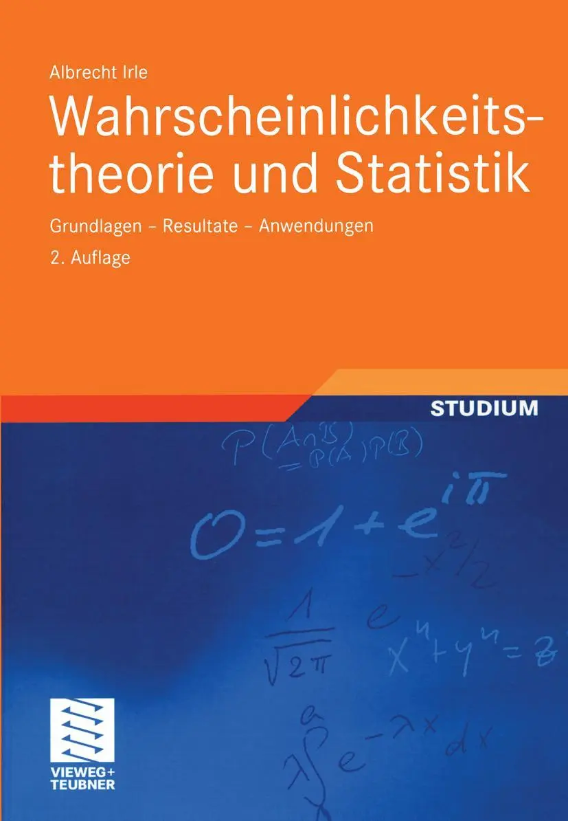 Cover: 9783519123958 | Wahrscheinlichkeitstheorie und Statistik | Albrecht Irle | Taschenbuch