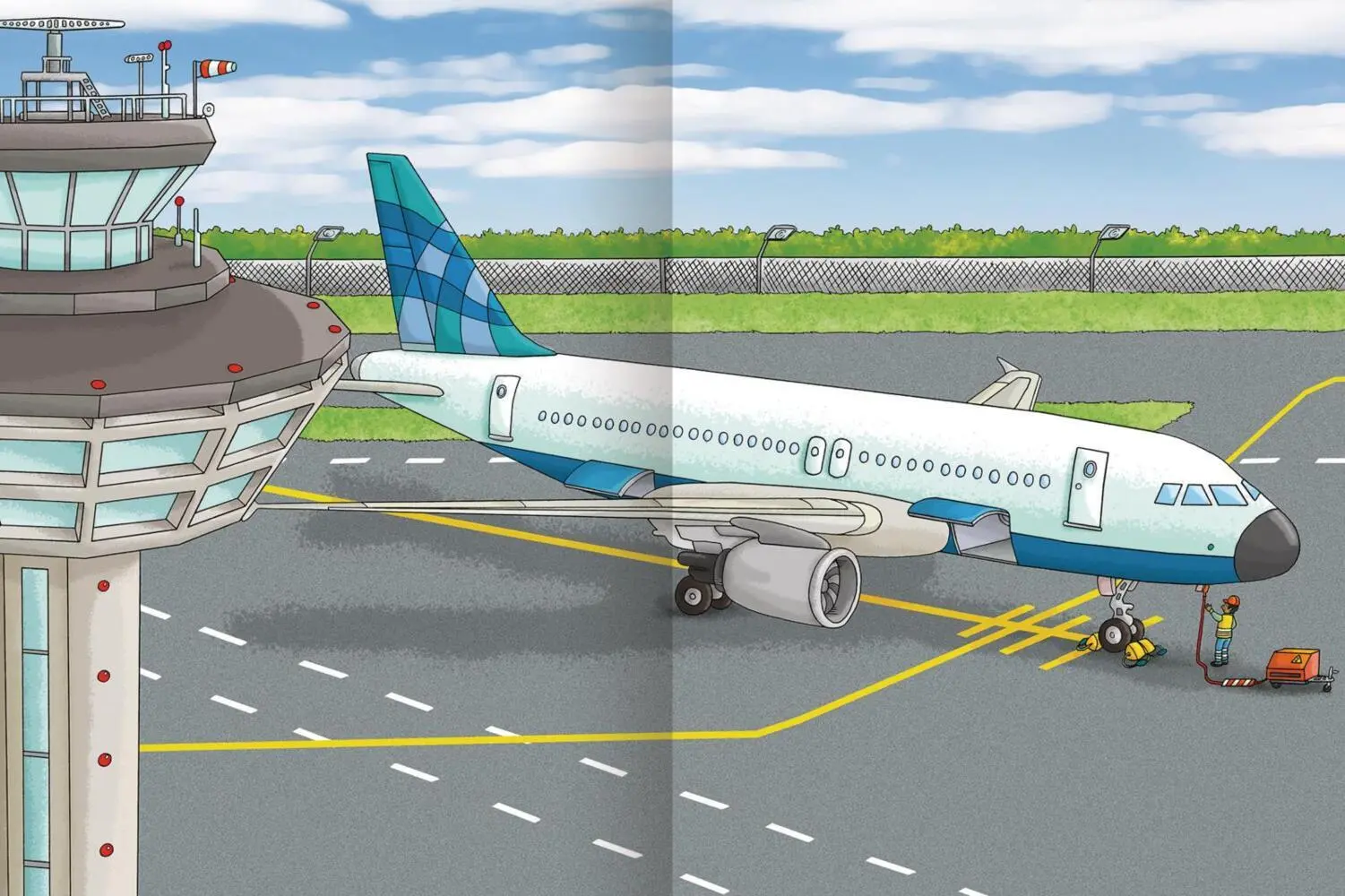 Bild: 9783845833958 | Erstes Stickern - Flughafen | Über 250 Sticker | Sebastian Coenen