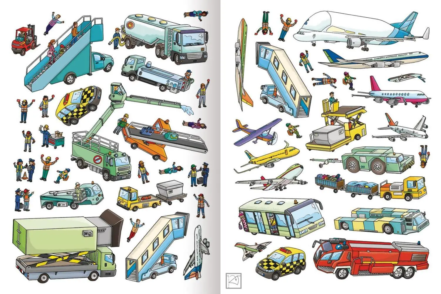 Bild: 9783845833958 | Erstes Stickern - Flughafen | Über 250 Sticker | Sebastian Coenen