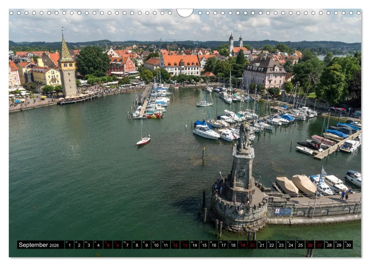 Bild: 9783457884058 | Lindau am Bodensee (Wandkalender 2026 DIN A3 quer), CALVENDO...