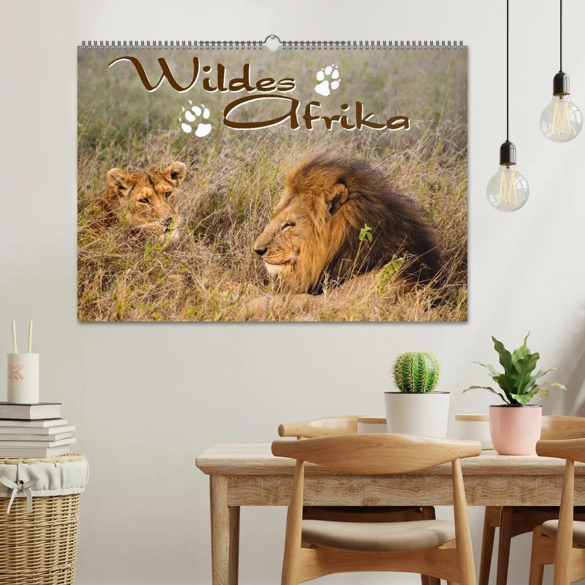 Bild: 9783516114058 | Wildes Afrika (Wandkalender 2026 DIN A2 quer), CALVENDO Monatskalender