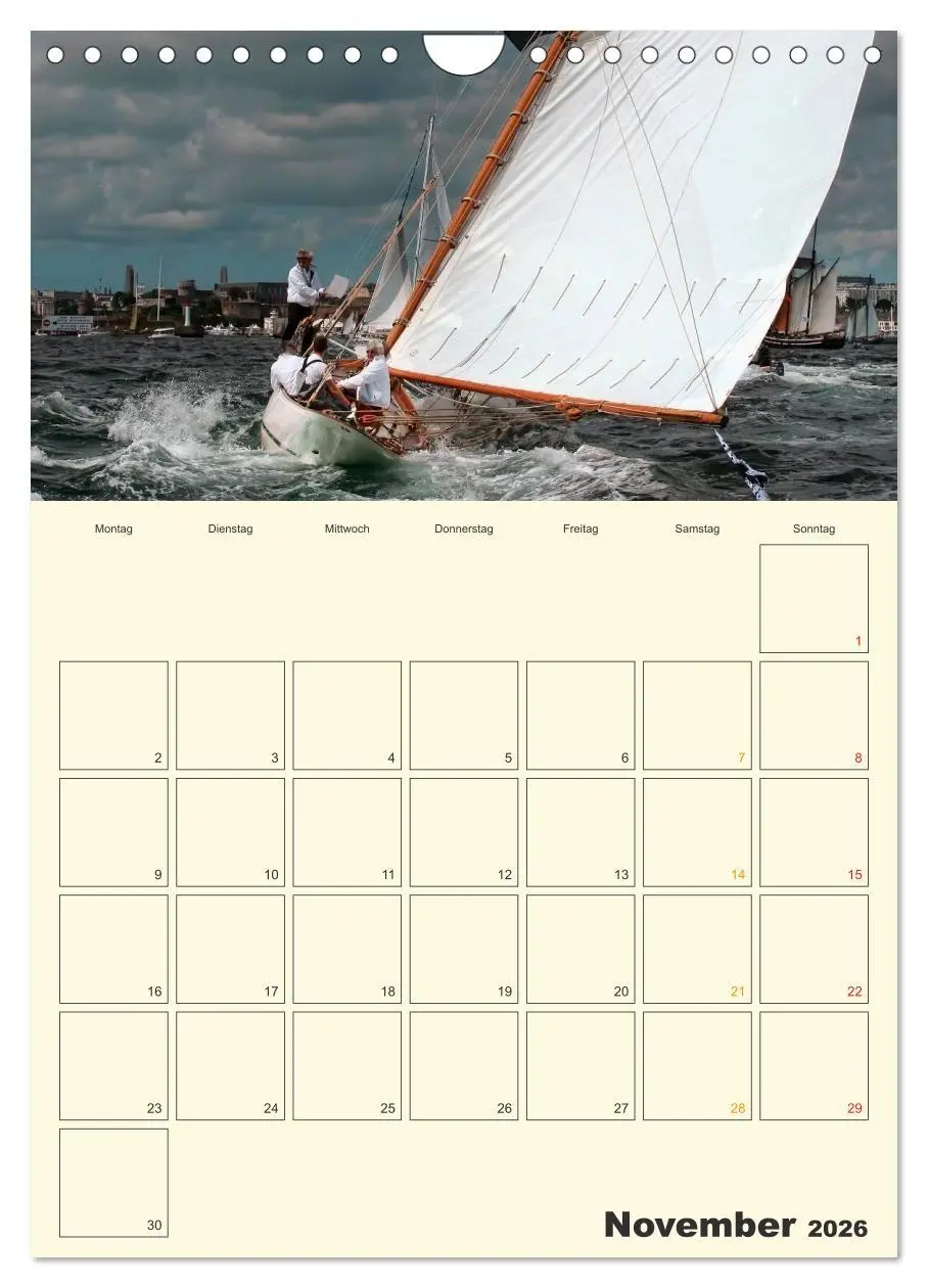 Bild: 9783516424058 | Segeln, unser Jahresplaner (Wandkalender 2026 DIN A4 hoch),...