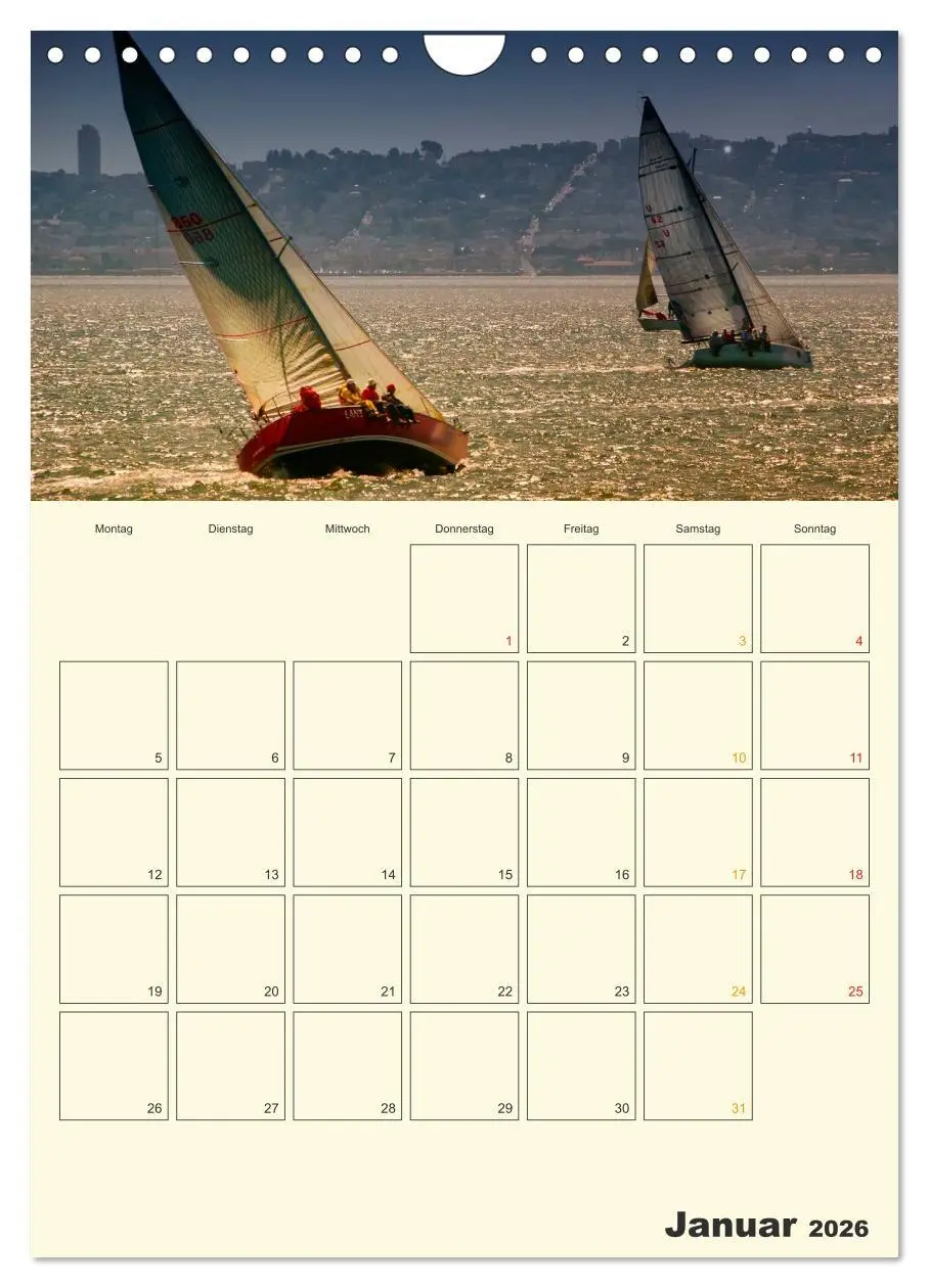 Bild: 9783516424058 | Segeln, unser Jahresplaner (Wandkalender 2026 DIN A4 hoch),...