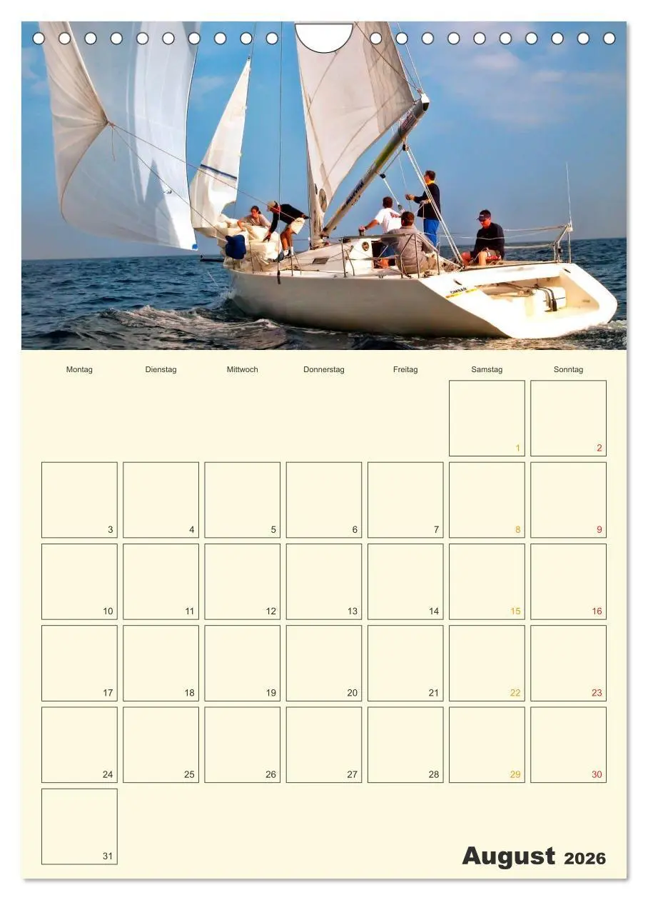 Bild: 9783516424058 | Segeln, unser Jahresplaner (Wandkalender 2026 DIN A4 hoch),...