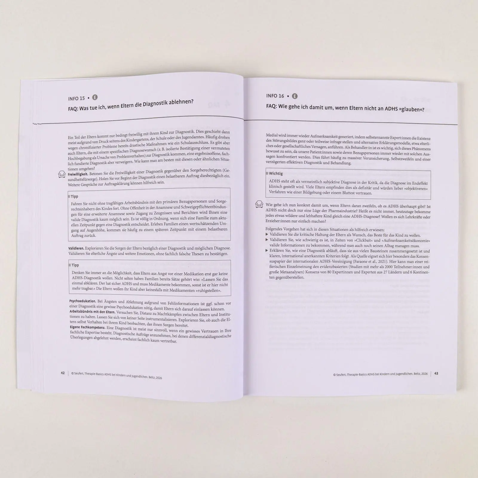 Bild: 9783621294058 | Therapie-Basics ADHS bei Kindern und Jugendlichen | Claire Seufert