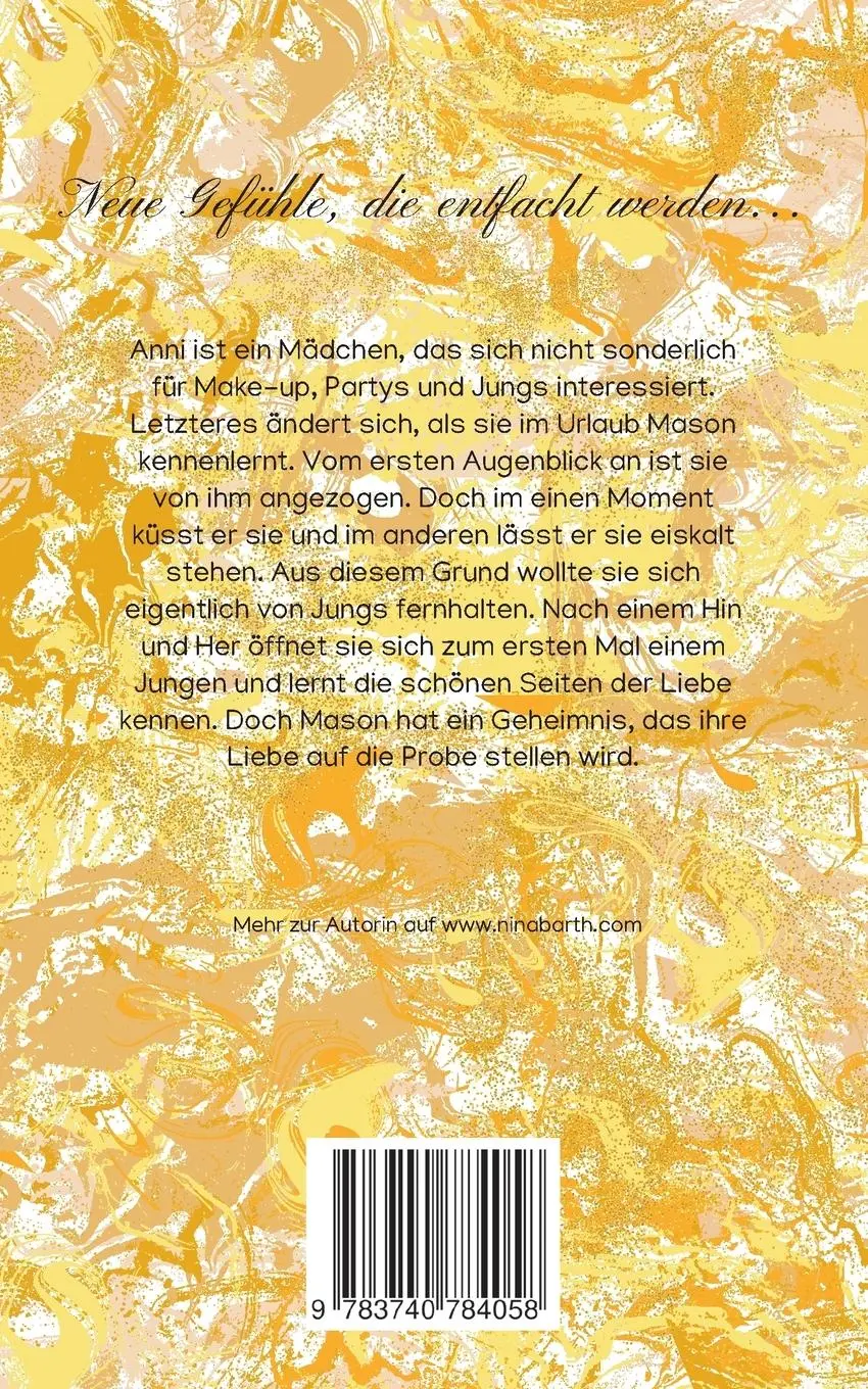 Rückseite: 9783740784058 | New Feelings | Nina Barth | Taschenbuch | New Love | Paperback | 2021