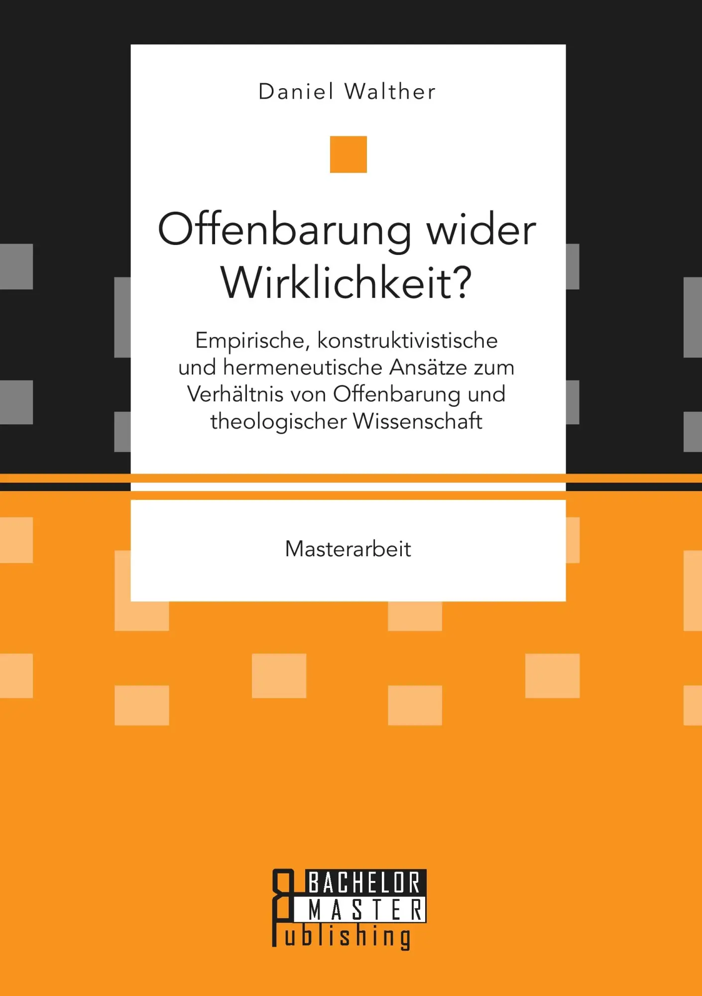 Cover: 9783958204058 | Offenbarung wider Wirklichkeit? Empirische, konstruktivistische und...