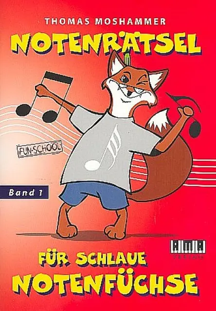 Cover: 4018262104158 | Notenrätsel für schlaue Notenfüchse. Bd.1 | Thomas Moshammer | Buch