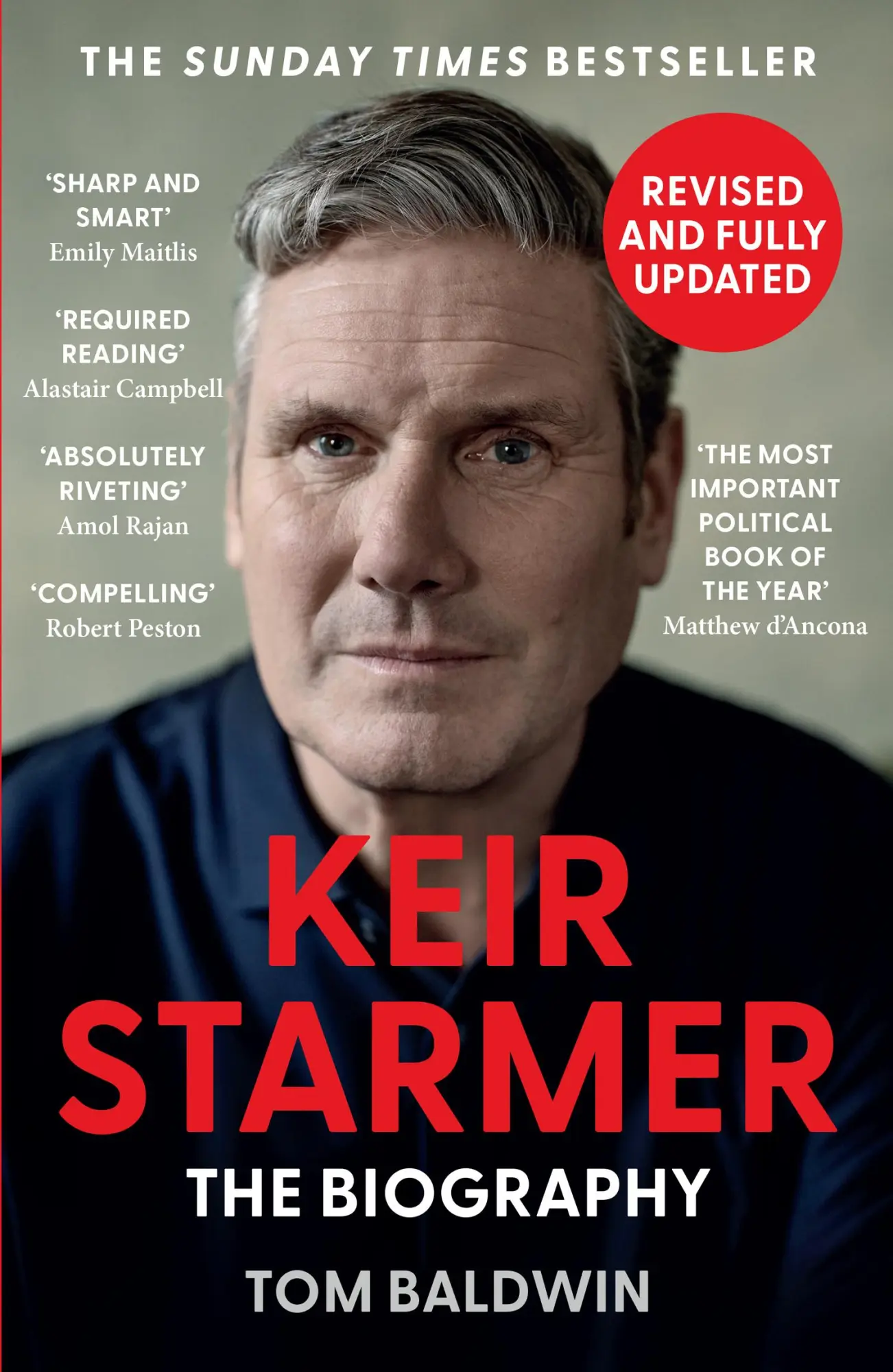 Cover: 9780008774158 | Keir Starmer | The Biography | Tom Baldwin | Taschenbuch | Englisch