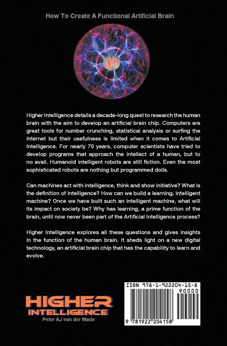Rückseite: 9781922204158 | Higher Intelligence | How to Create a Functional Artificial Brain