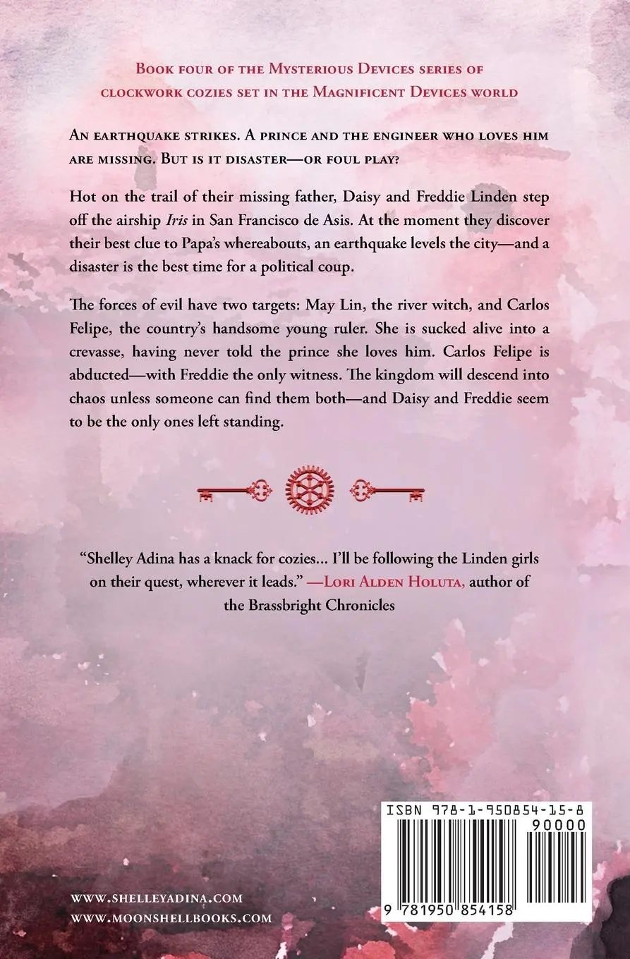 Rückseite: 9781950854158 | The Engineer Wore Venetian Red | Shelley Adina | Taschenbuch | 2020