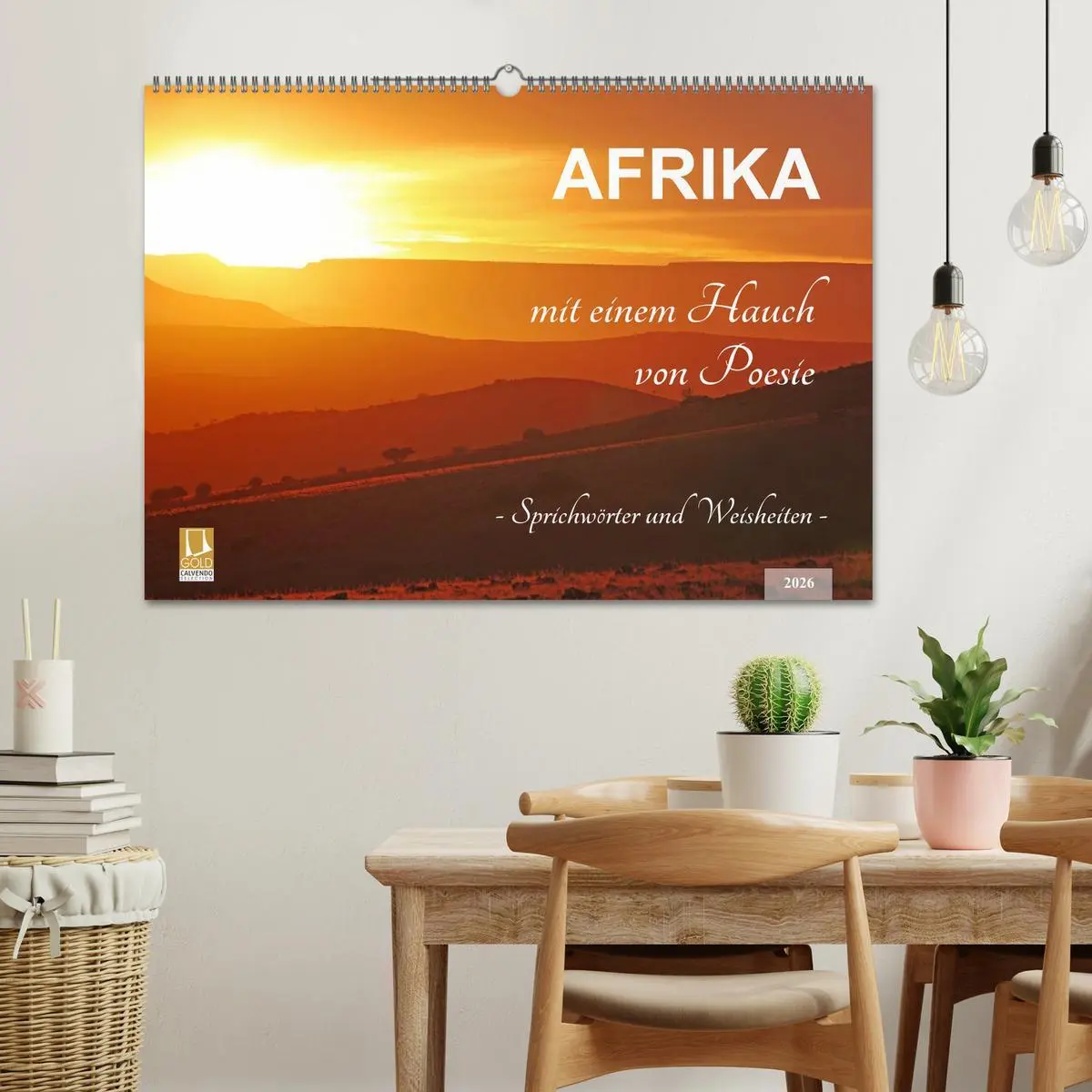 Bild: 9783457944158 | AFRIKA mit einem Hauch von Poesie (Wandkalender 2026 DIN A2 quer),...