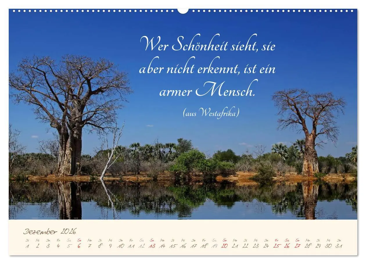 Bild: 9783457944158 | AFRIKA mit einem Hauch von Poesie (Wandkalender 2026 DIN A2 quer),...