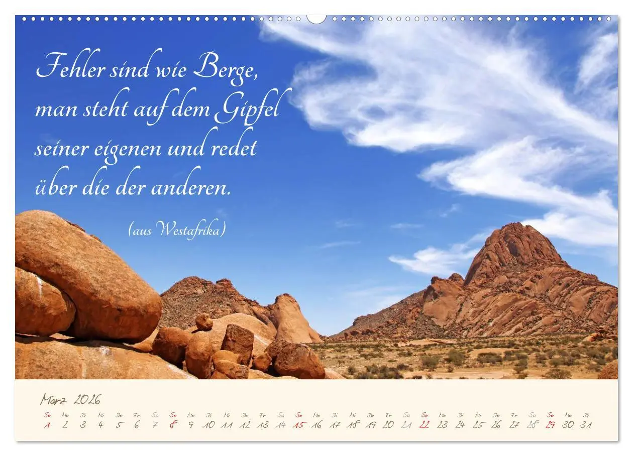 Bild: 9783457944158 | AFRIKA mit einem Hauch von Poesie (Wandkalender 2026 DIN A2 quer),...