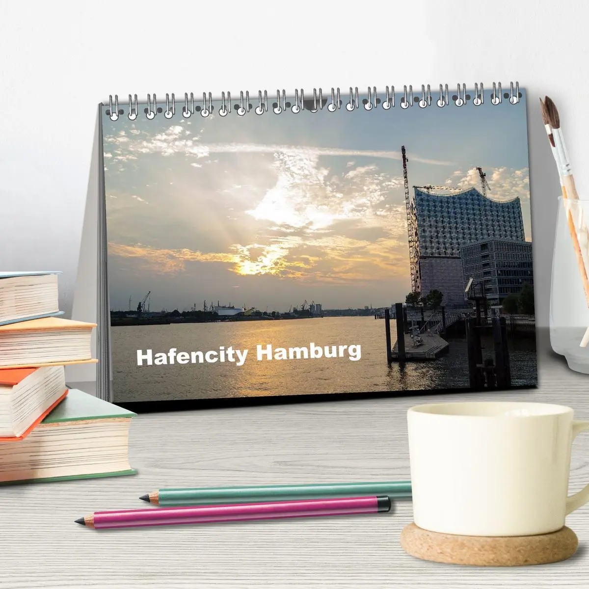 Bild: 9783516104158 | Hafencity Hamburg - die Perspektive (Tischkalender 2026 DIN A5...