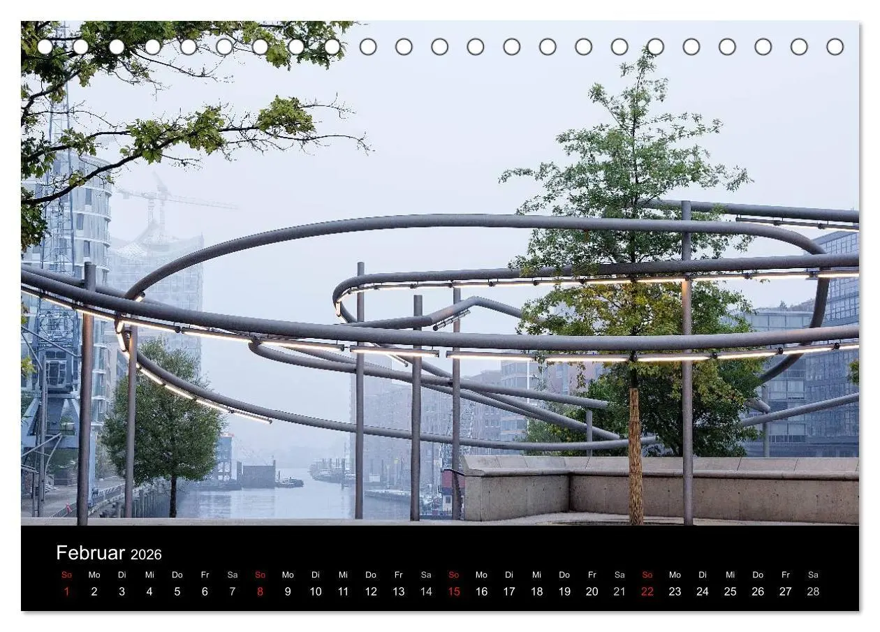 Bild: 9783516104158 | Hafencity Hamburg - die Perspektive (Tischkalender 2026 DIN A5...