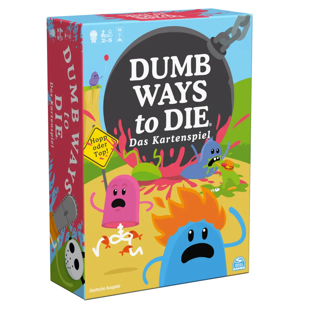 Bild: 681147044258 | BGM Dumb Ways to Die | Spiel | Karton | 44258 | Deutsch | 2025