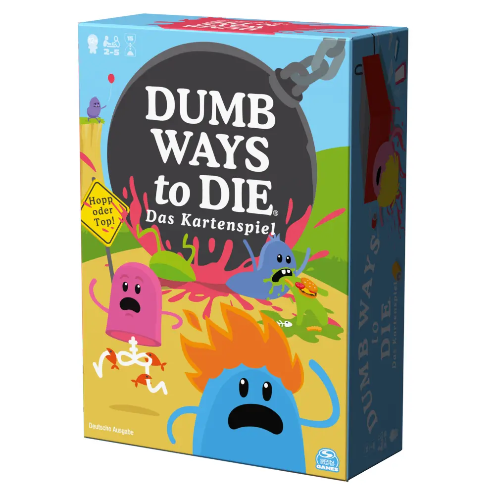 Bild: 681147044258 | BGM Dumb Ways to Die | Spiel | Karton | 44258 | Deutsch | 2025