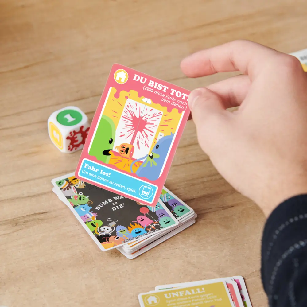 Bild: 681147044258 | BGM Dumb Ways to Die | Spiel | Karton | 44258 | Deutsch | 2025
