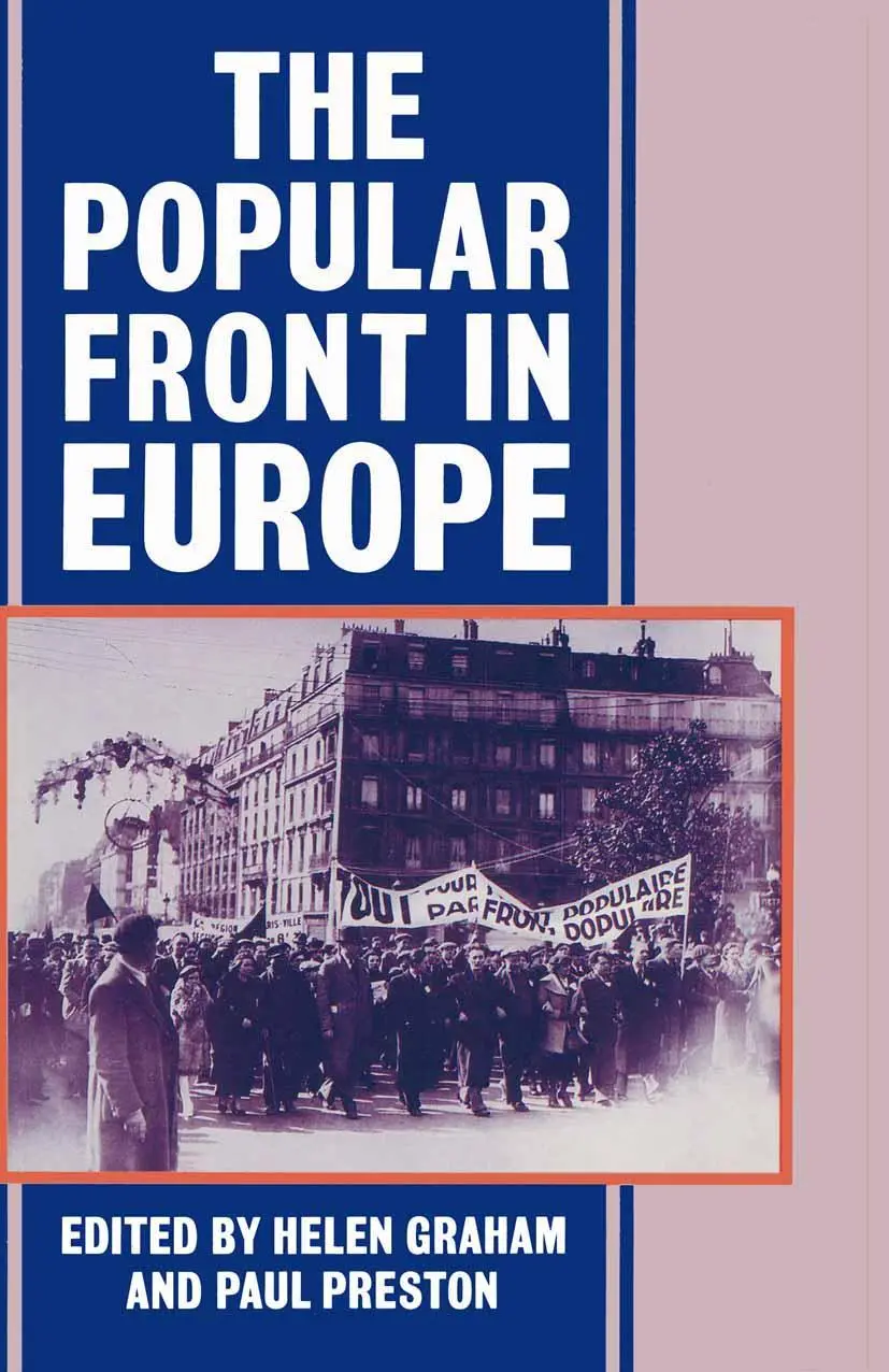 Cover: 9780333484258 | The Popular Front in Europe | Paul Preston (u. a.) | Taschenbuch | vii