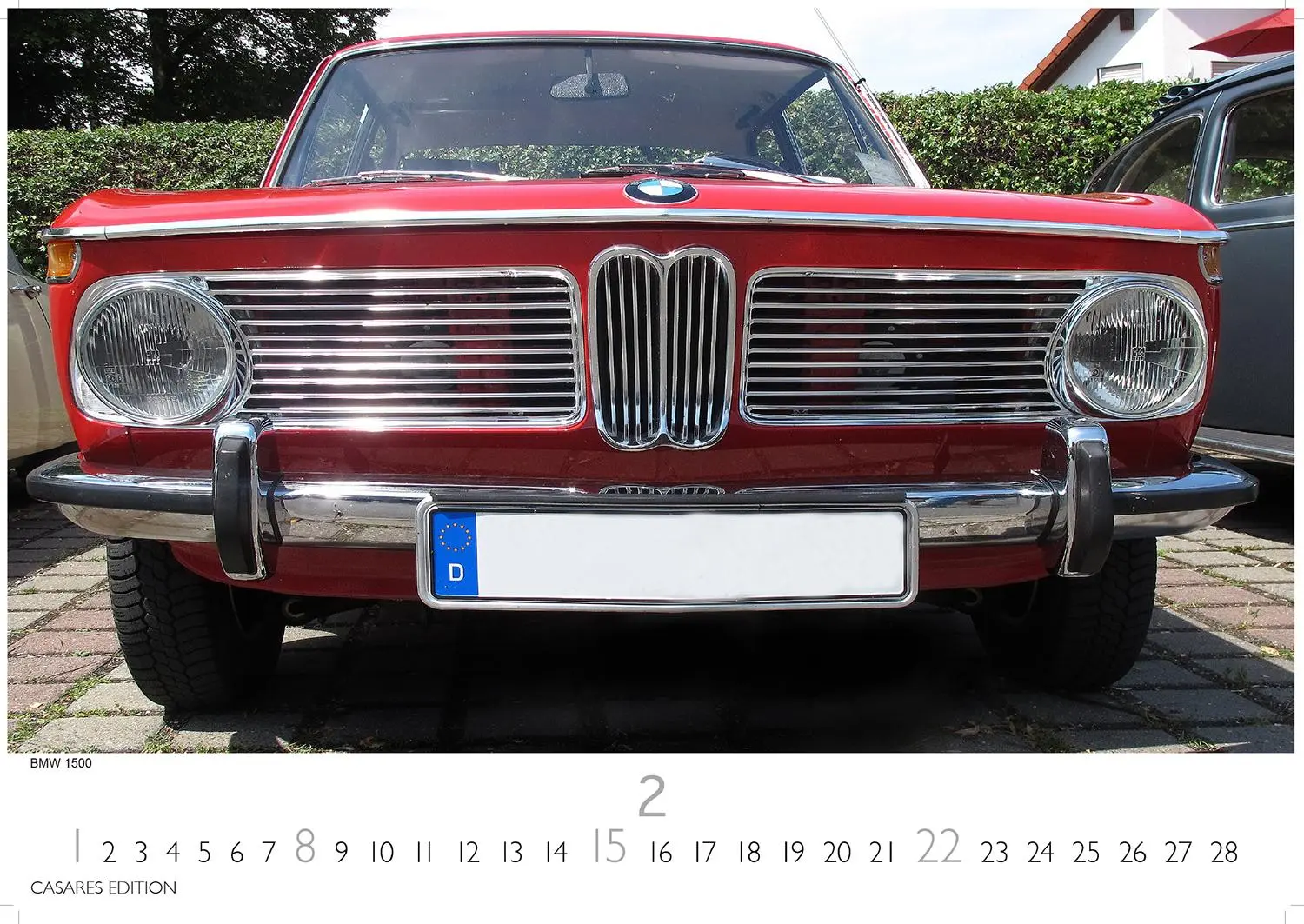 Bild: 9781835244258 | BMW Classic Cars 2026 24x35cm - Hochwertiger Oldtimer Kalender. | 2026