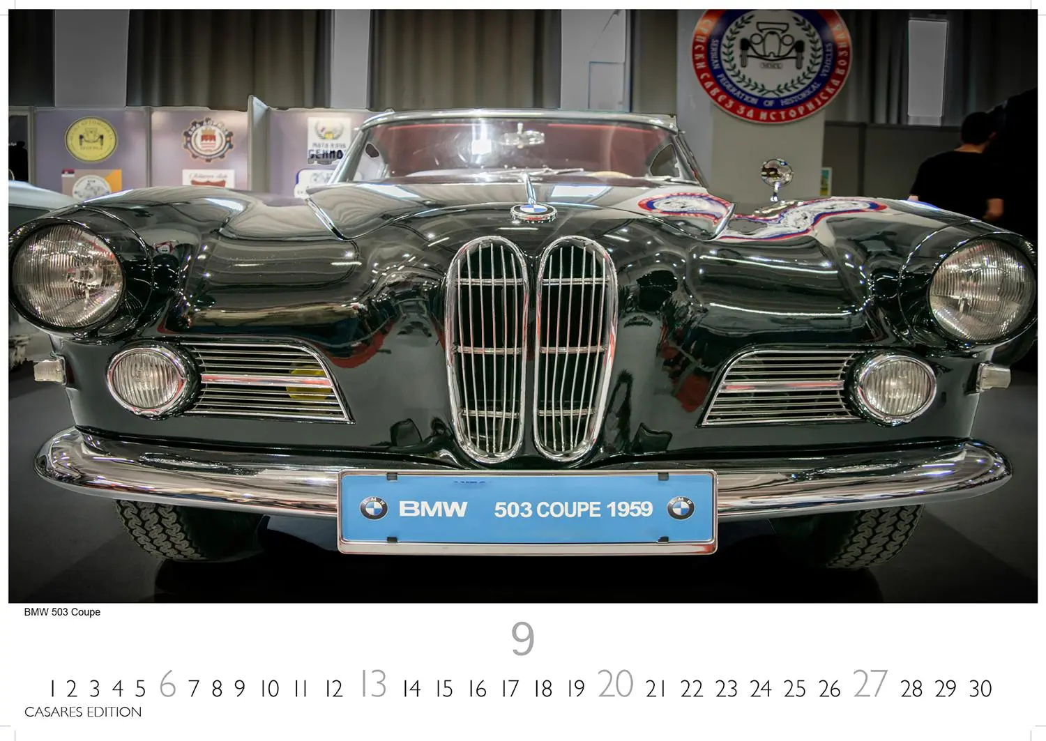 Bild: 9781835244258 | BMW Classic Cars 2026 24x35cm - Hochwertiger Oldtimer Kalender. | 2026