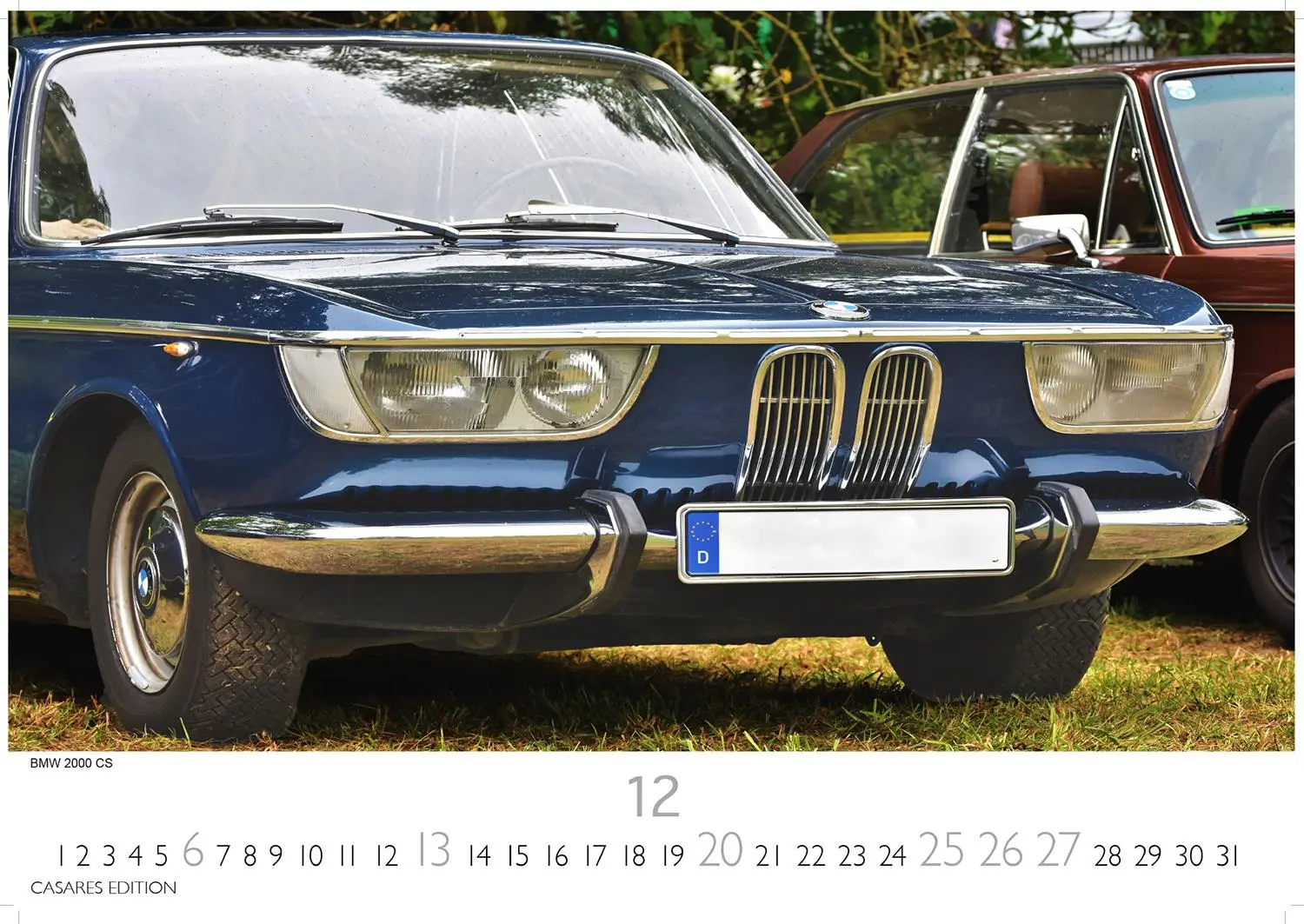 Bild: 9781835244258 | BMW Classic Cars 2026 24x35cm - Hochwertiger Oldtimer Kalender. | 2026