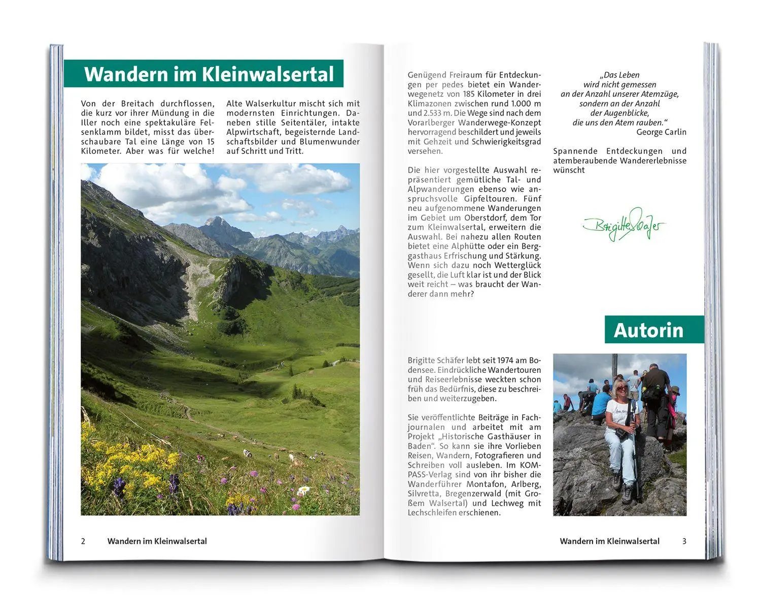 Bild: 9783991544258 | KOMPASS Wanderführer Kleinwalsertal, 35 Touren mit Extra-Tourenkarte