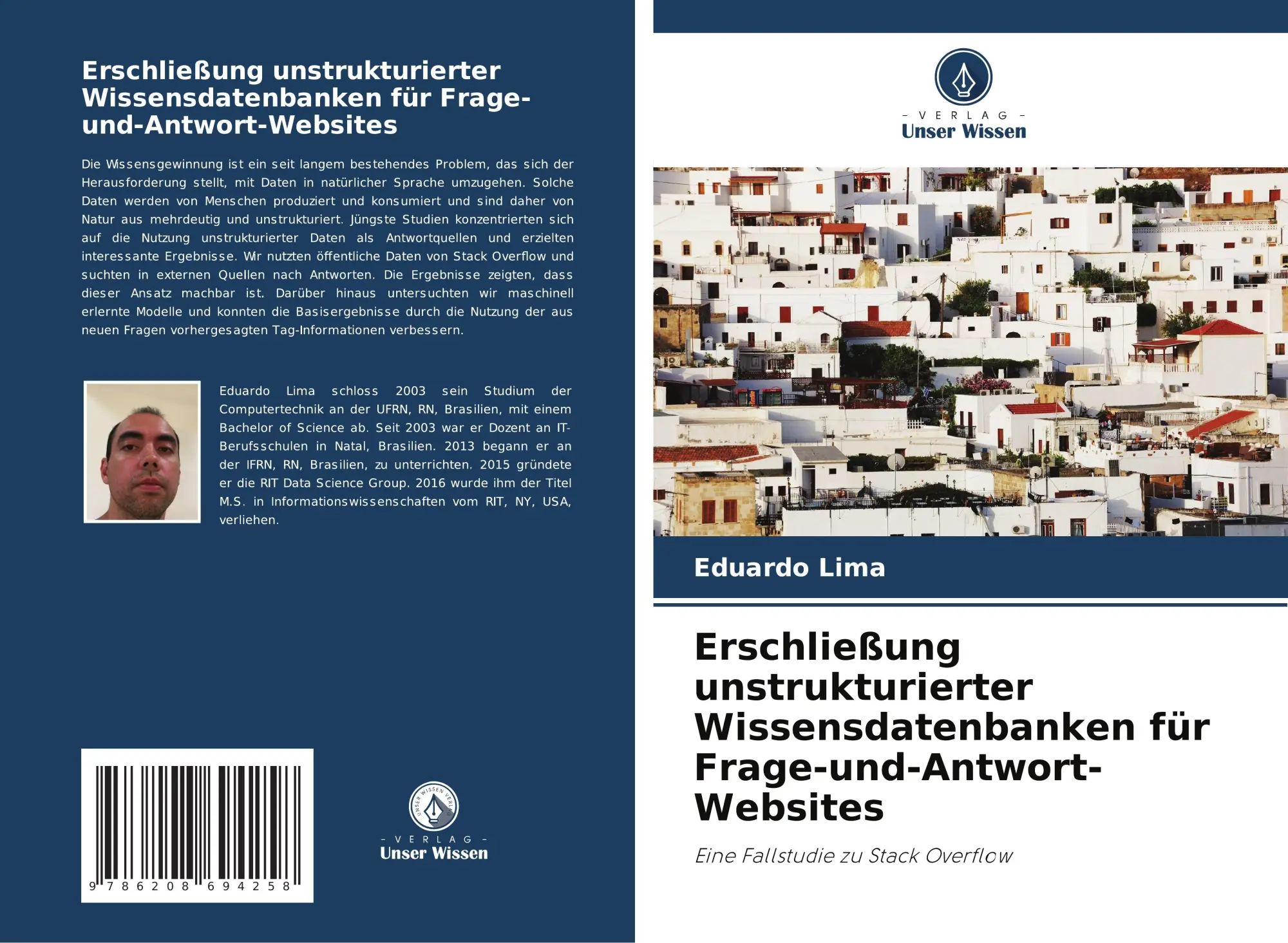 Cover: 9786208694258 | Erschließung unstrukturierter Wissensdatenbanken für...
