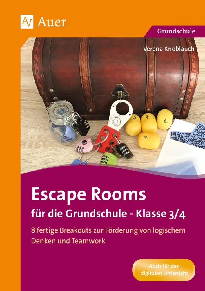 Cover: 9783403084358 | Escape Rooms für die Grundschule - Klasse 3/4 | Verena Knoblauch