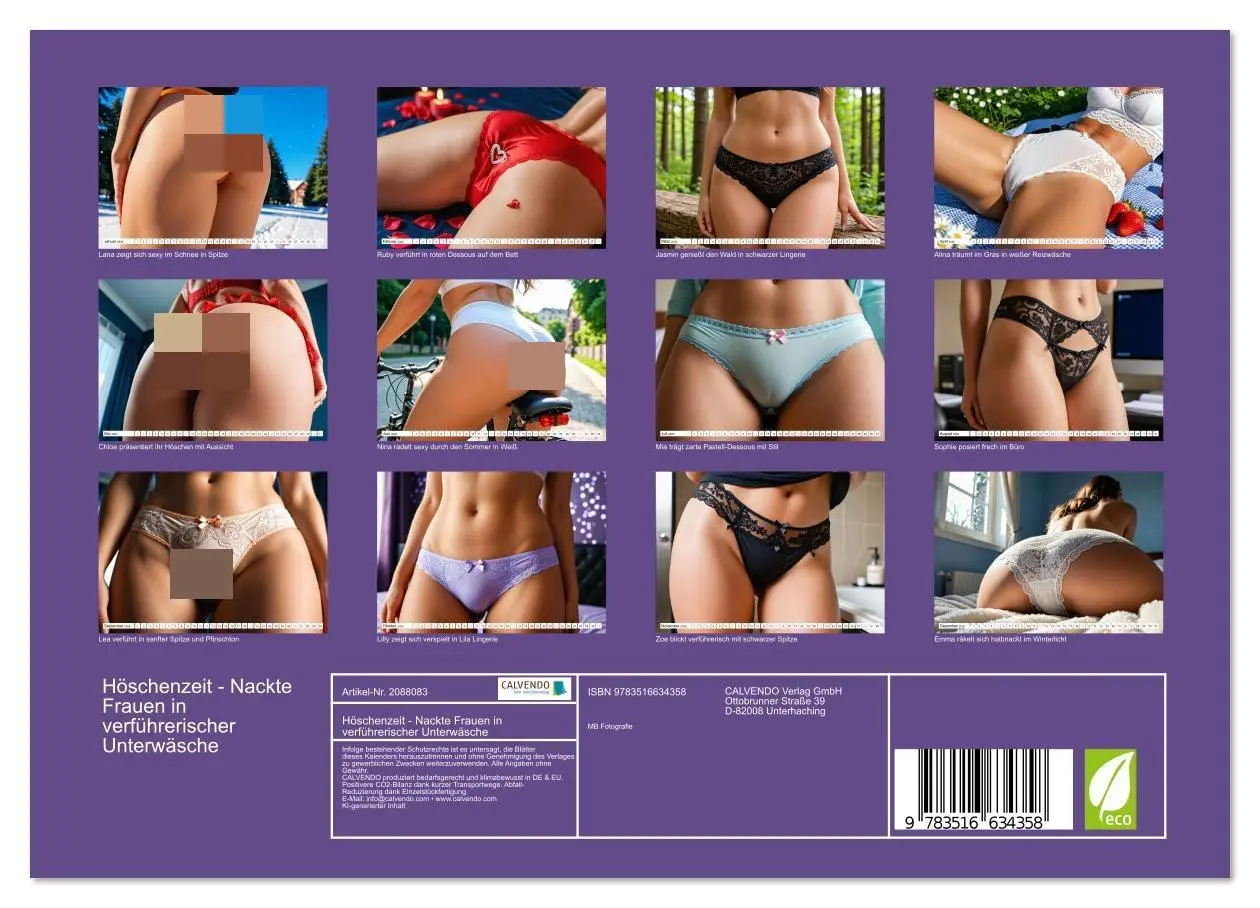 Bild: 9783516634358 | Höschenzeit - Nackte Frauen in verführerischer Unterwäsche...