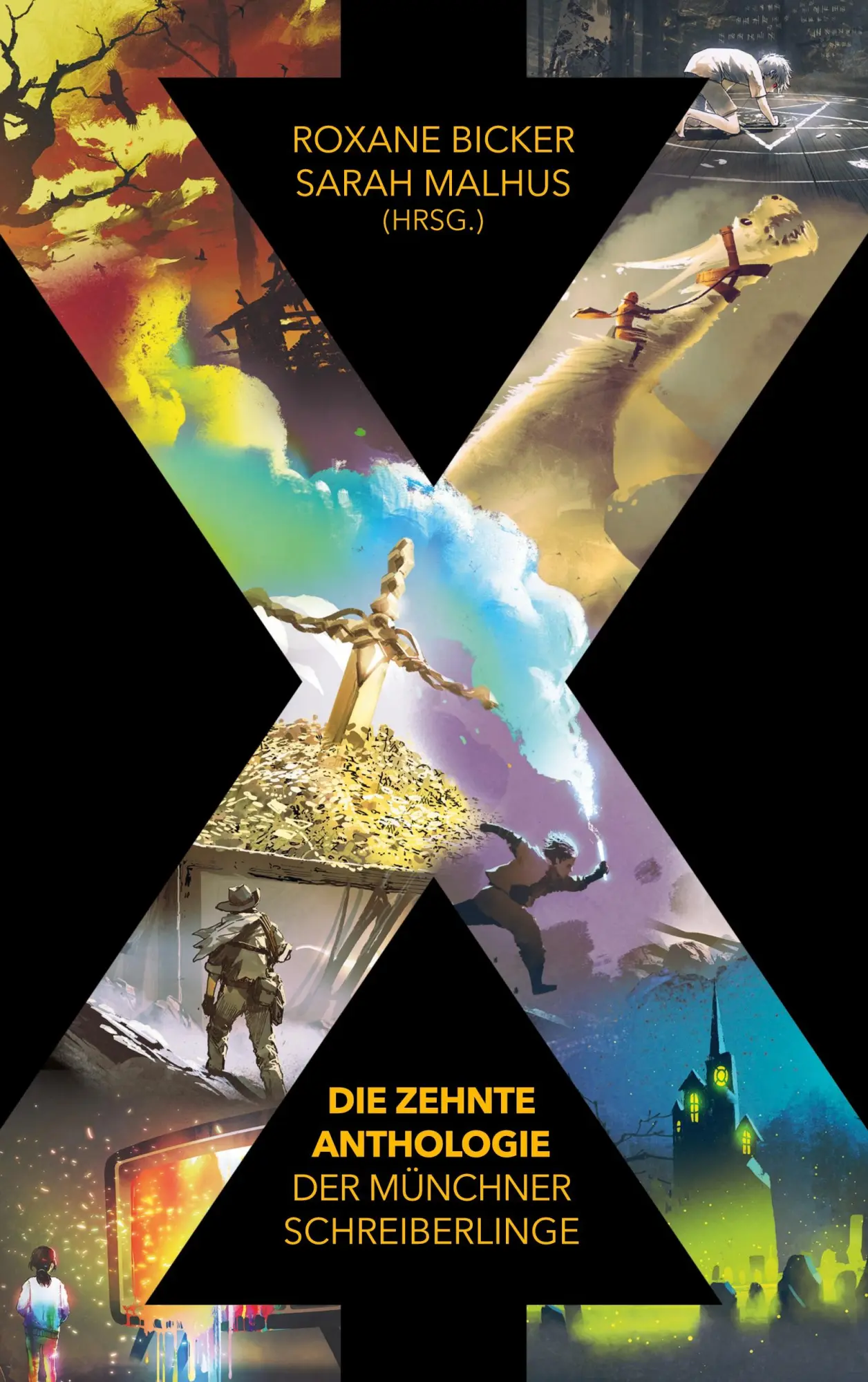 Cover: 9783758364358 | X | Die zehnte Anthologie der Münchner Schreiberlinge | Bicker (u. a.)