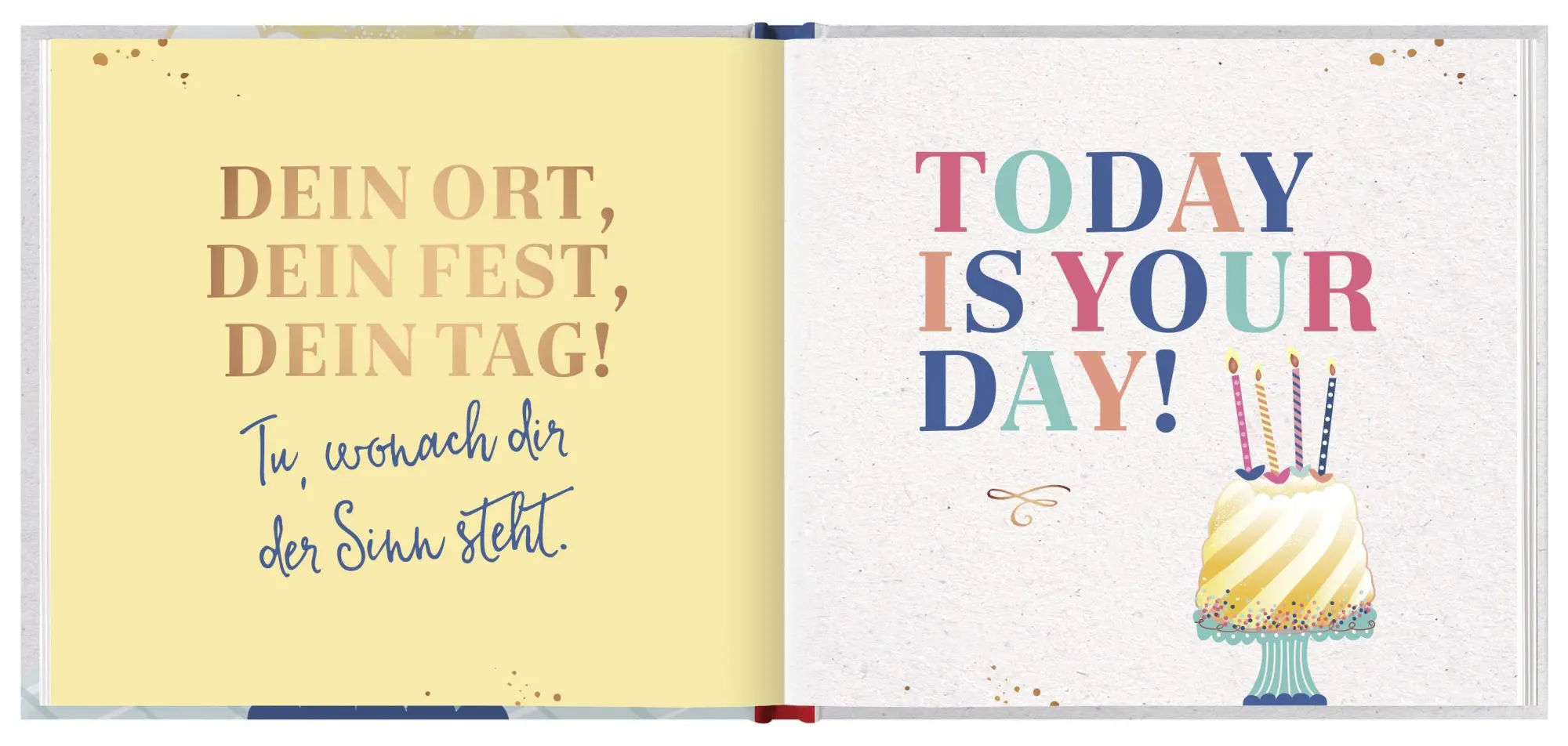 Bild: 9783848524358 | Happy birthday | Mit Kerzen zum Herausdrehen | Groh Verlag | Buch