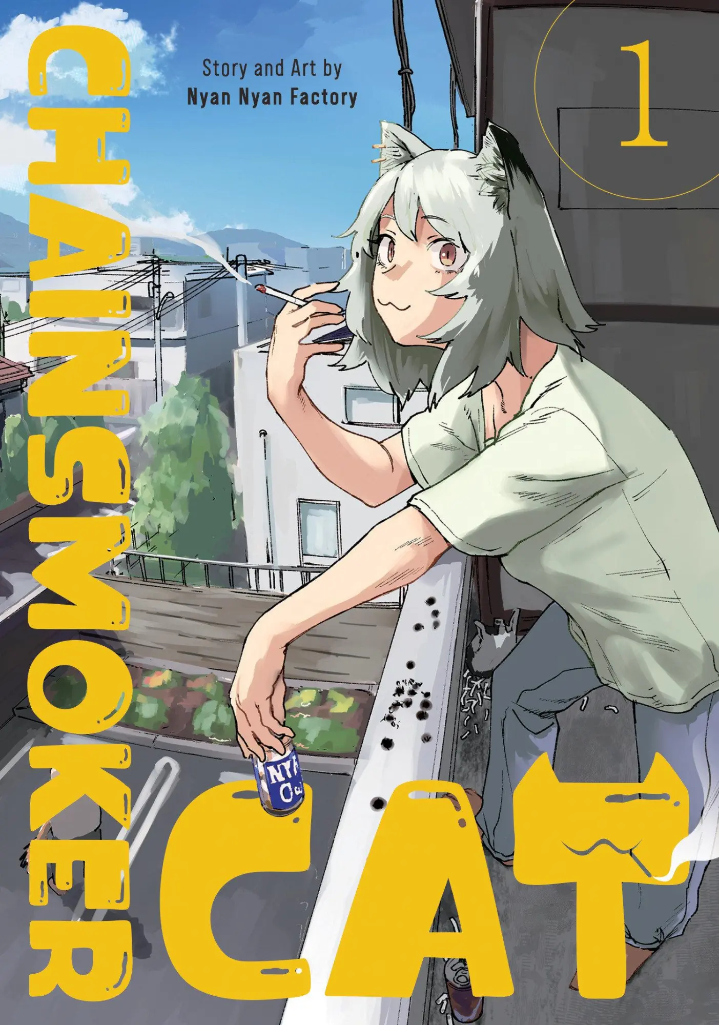 Cover: 9798895614358 | Chainsmoker Cat Vol. 1 | Nyan Nyan Factory | Taschenbuch | Englisch