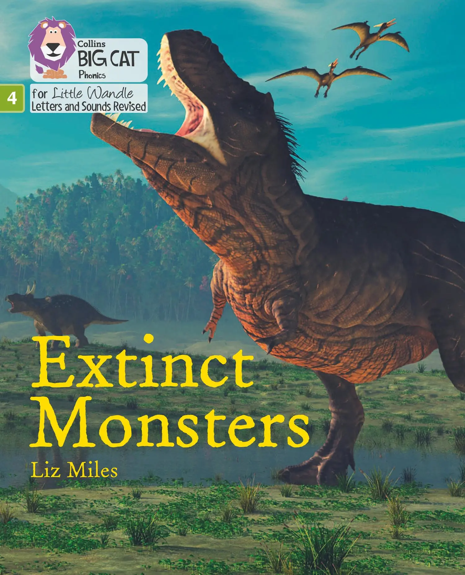 Cover: 9780008504458 | Extinct Monsters | Phase 4 Set 2 | Liz Miles | Taschenbuch | Englisch