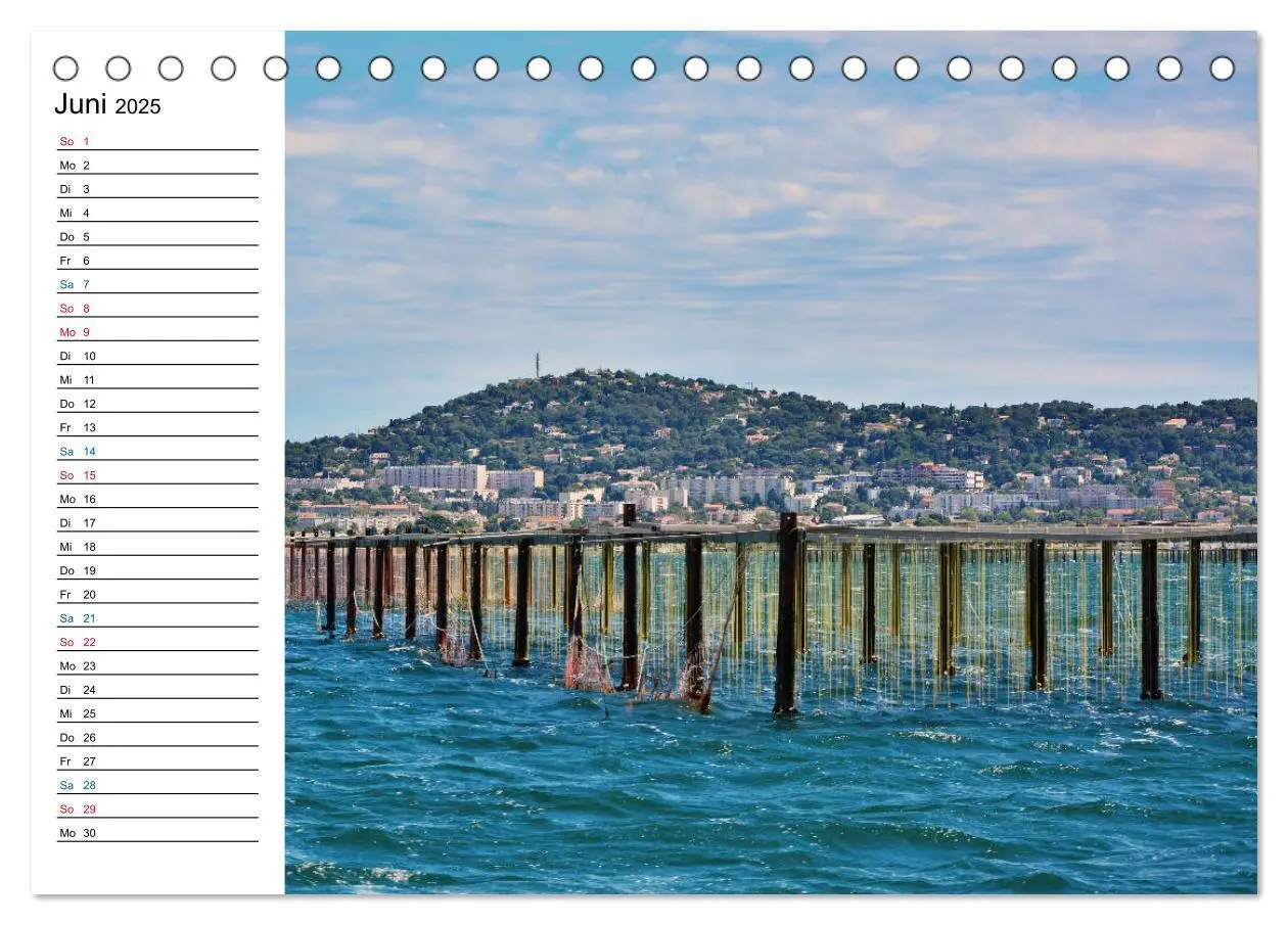 Bild: 9783435444458 | Sète - Das Venedig des Languedoc (Tischkalender 2025 DIN A5 quer),...