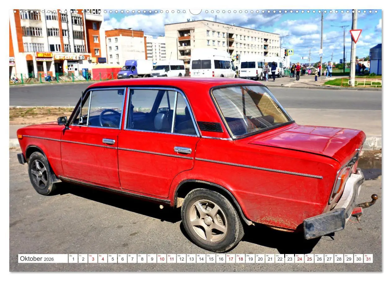 Bild: 9783457604458 | IM LADA-LOOK - Oldtimer und Newtimer in Russland (Wandkalender 2026...