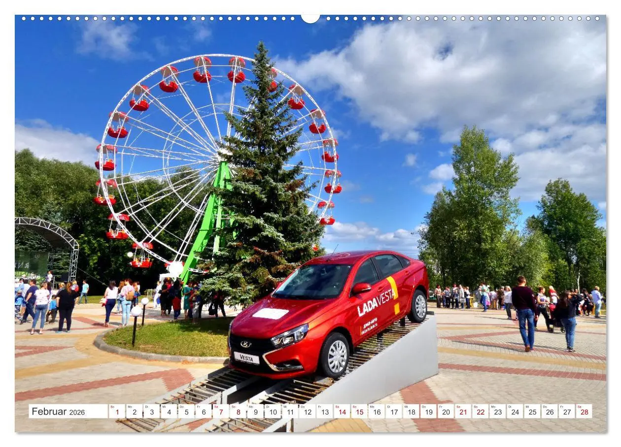 Bild: 9783457604458 | IM LADA-LOOK - Oldtimer und Newtimer in Russland (Wandkalender 2026...