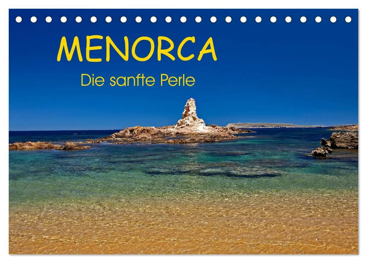 Cover: 9783457844458 | MENORCA - Die sanfte Perle (Tischkalender 2026 DIN A5 quer),...