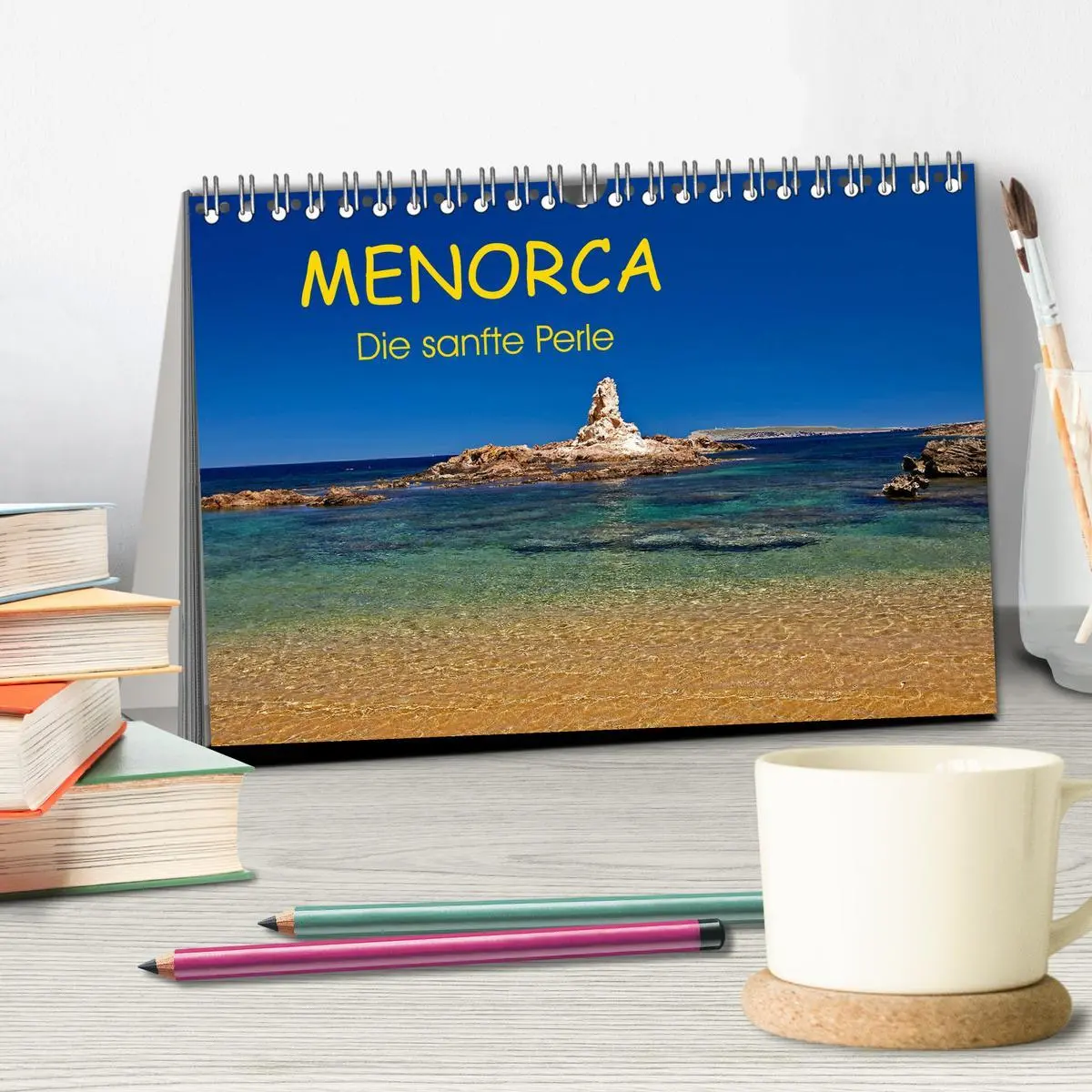 Bild: 9783457844458 | MENORCA - Die sanfte Perle (Tischkalender 2026 DIN A5 quer),...